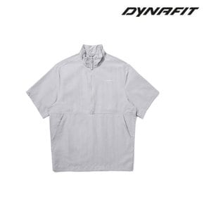 타슬란소재를 사용하여 가벼운 공용 반팔 아노락 셋업  타란반팔&반바지 YUM23601YUM23375C1GJ