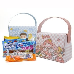 한봄 귀여운 핸드백 간식답례품 과자 선물 유치원 초등학교 단체 행사 1098064