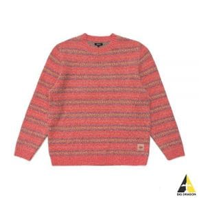 MALBON Platte Striped Knit (M-8271-RED) (남성 플래트 스프라이트 니트) 63813549