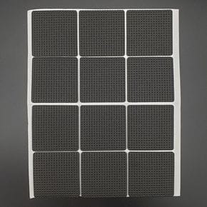 EVA 사각 소음방지 패드 스티커 45x45mm 12p