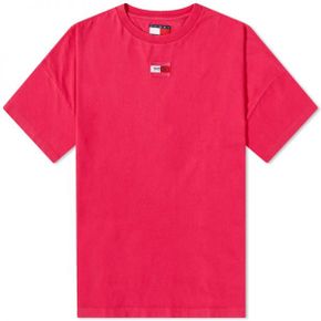 Tommy 진 청바지 에센셜 티셔츠 - 핑크 DM0DM16520TSA