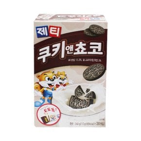 제티 쿠키앤쵸코 스틱 340g (20T)