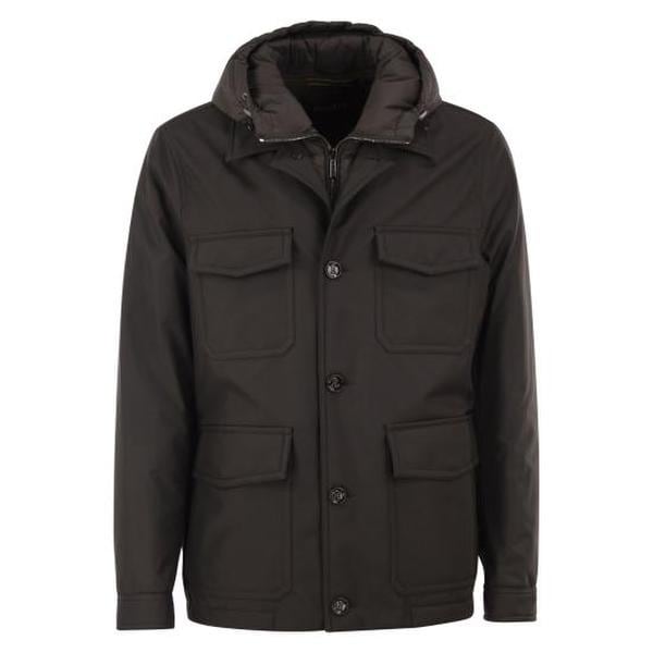 확대된 대표 무레르 자켓 MOUGI101197 DARK BROWN