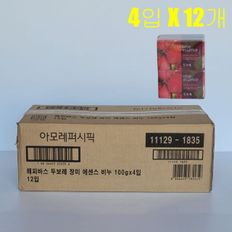 해피바스 두보레 에센스 비누 100g4개입 12개1box