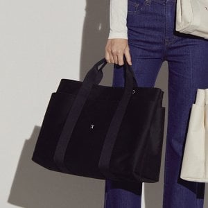 조셉앤스테이시 Stacey Daytrip Tote Canvas L Black (0JSN3TT40402F)