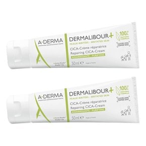 A-DERMA 아더마 더말리부+ 리페어링 시카 크림 50ml 2개