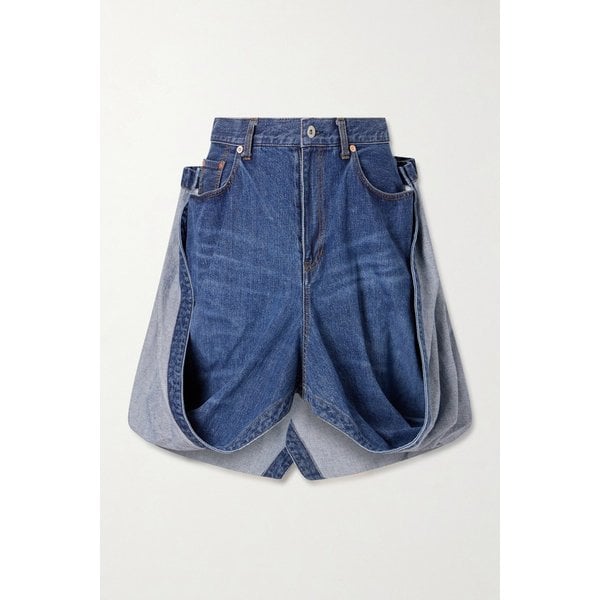 폴디드 데님 스커트 46376663163025249