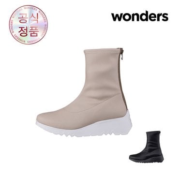 원더즈(WONDERS) 스키니 웨지힐 부츠 W232SE12