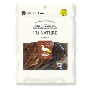아임네이쳐 오리 날개 250g 강아지 간식