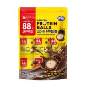 코이틴 프로틴 초콜릿볼 400g(20gx20개)