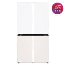 {공식인증점} LG 디오스 오브제컬렉션 STEM 베이직 냉장고 T875MHE042 (860L)