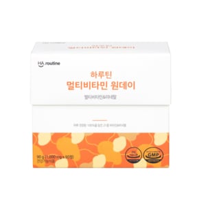 [2+1/ 총 3개]하루틴 멀티비타민 원데이 1000mg x 90정 x 2개(6개월분)