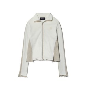 OFFICIAL RAW ZIPUP JACKET (IVORY)