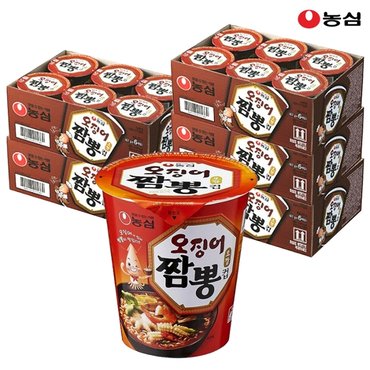  농심 오징어짬뽕컵 67g x 30개