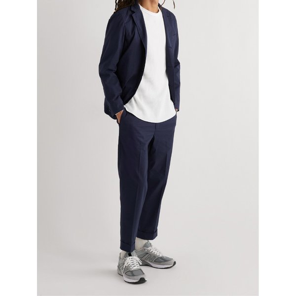 빔스 슬림 와플 니트 코튼 티셔츠 38063312418628991