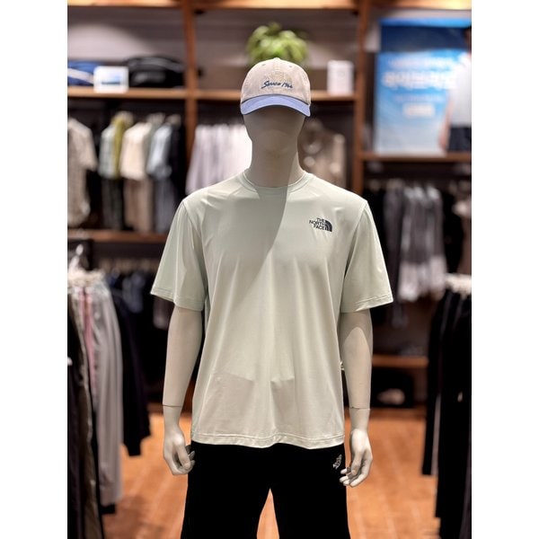 [부산점] 남성 오션 바이브 그래픽 반팔 라운드티 NT7UQ25D