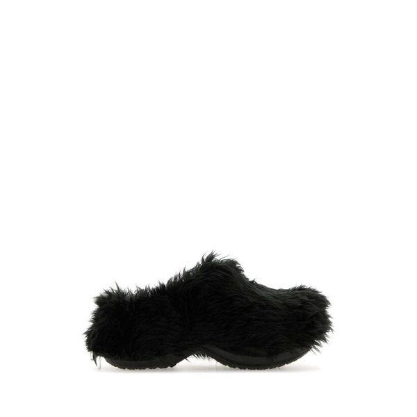 24SS 발렌시아가 뮬 슬리퍼 720762W0FOU1000 Black