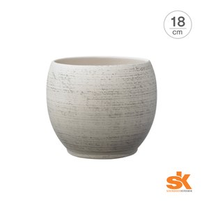 [S.K Since 1893] 독일 명품 세라믹 도자기화분 앨버타 패션(18cm)