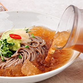 메밀소바 12인분세트 (면2kg+메밀장국 12봉)