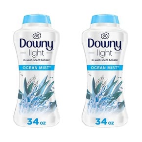 Downy 다우니 라이트 향기부스터 오션미스트 1리터 2개