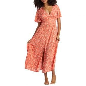 5072745 Billabong Floral Dreamer Print Maxi Dress