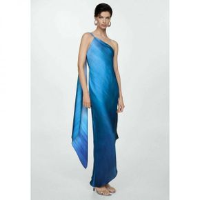 5331495 Mango CIELO - Maxi dress dark blue