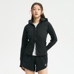 바람막이 RQK NBMDD4S052-19 WOMEN 루미너스 히트 러닝 자켓 (SEMI-OVER FIT)