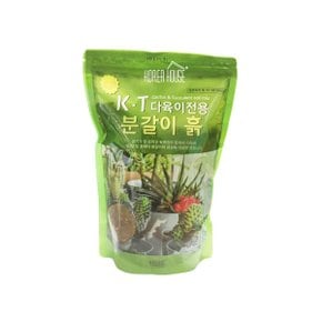 다육이전용 분갈이흙 2.5L 1P 다육이흙 화분흙 원예