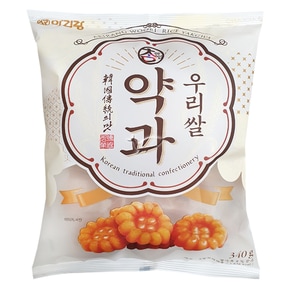 아리랑후드 한입참 우리쌀약과 340g x 5개 미니약과