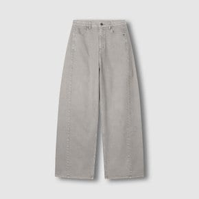 26S/S  여 와이드 절개 데님 팬츠  J126201099