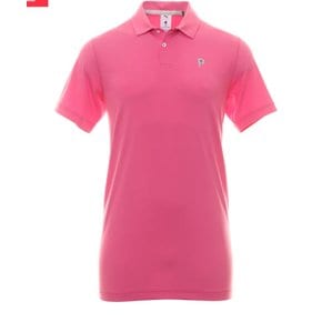 반팔 티셔츠 유럽모델 핑크 셔츠 골프웨어 기능성 PTC Shirt CA2973357