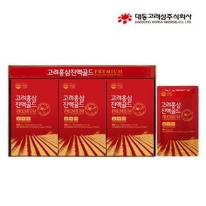 홍삼추출액100% 고려홍삼 진액골드 국내산6년근(80ml x 30포)[34084561]