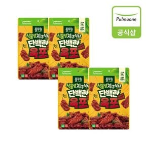 지구식단 단백한 육포 하바네로불닭맛(100g)x4개