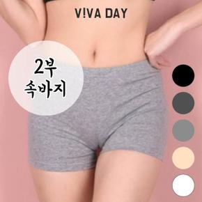 VIVADAY-A12 면스판 2부 속바지 (S11731611)