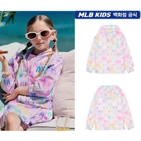 24SS [KIDS]워터 모노그램 전판 바람막이 뉴욕양키스  7AWJM0243