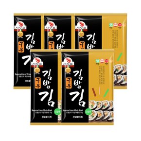 [G] 새우표 완도 구운 김밥김 22g x 5봉