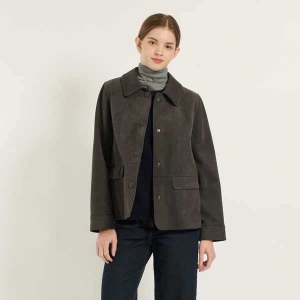 [여주점] 인조스웨이드 자켓 B5D9J114