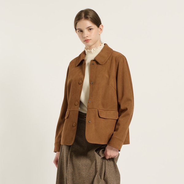 [여주점] 인조스웨이드 자켓 B5D9J114