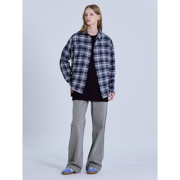 레이어드 라운드 반팔티셔츠(일반기장+4cm) LATS0104