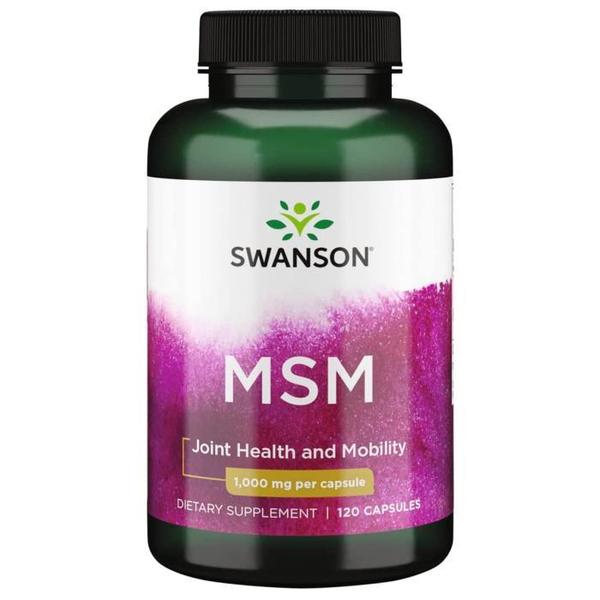 스완슨 MSM식이유황 1000mg 120정 캡슐