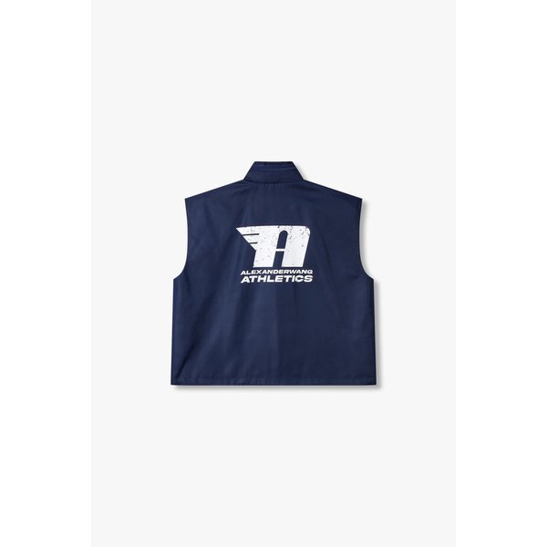 [UNISEX] 히든 후드 오버 핏 베스트 3625101009000