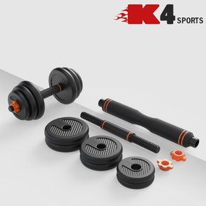 K4스포츠 K4-68 덤벨바 아령덤벨 역기봉조립 덤벨세트