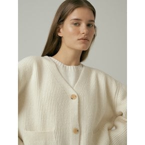 CASHMERE CROP CARDIGAN (3 COLOR)