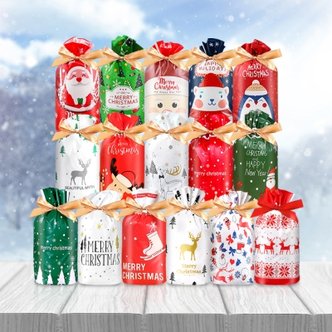 텐바이텐 크리스마스봉투 선물포장 간식 양말 쿠키 포장용품 (50매)