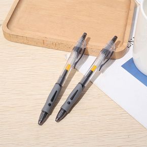 블랙 유성볼펜 0.5MM 흑색 필기구 사무실용 학생