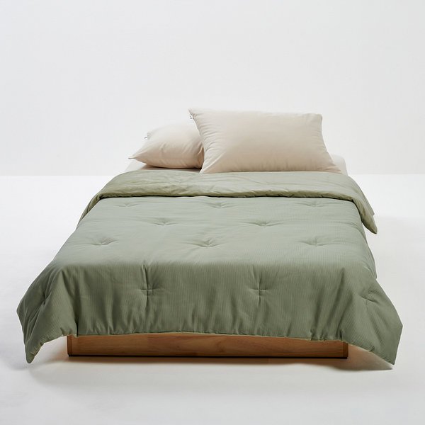 소프트 극세사 피치스킨 차렵이불_SS_카키그레이 J605402002548