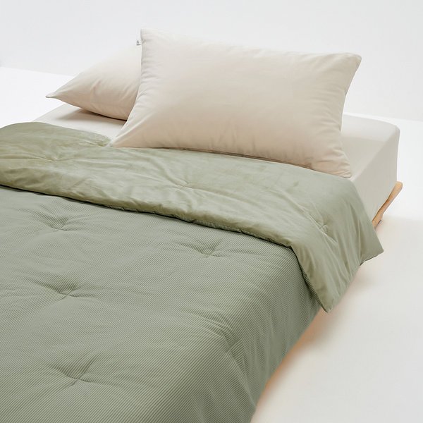 소프트 극세사 피치스킨 차렵이불_SS_카키그레이 J605402002548