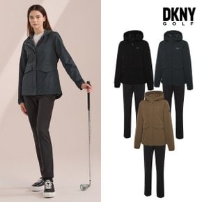 [DKNY GOLF] 윈드컷 우븐셋업 여성 3컬러 택1 A