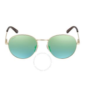 5229743 Smith Prep Polarized Green Mirror Round Uni Sunglasses