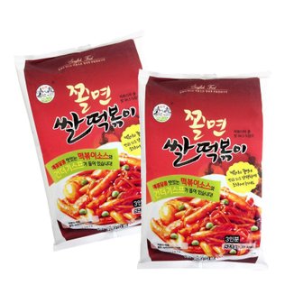  송학식품 쫄면쌀떡볶이 523g 4개